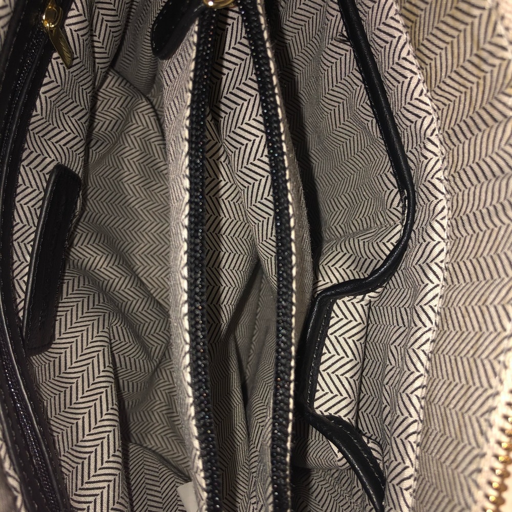 Steve Madden Brown Color Block Tote - image 7